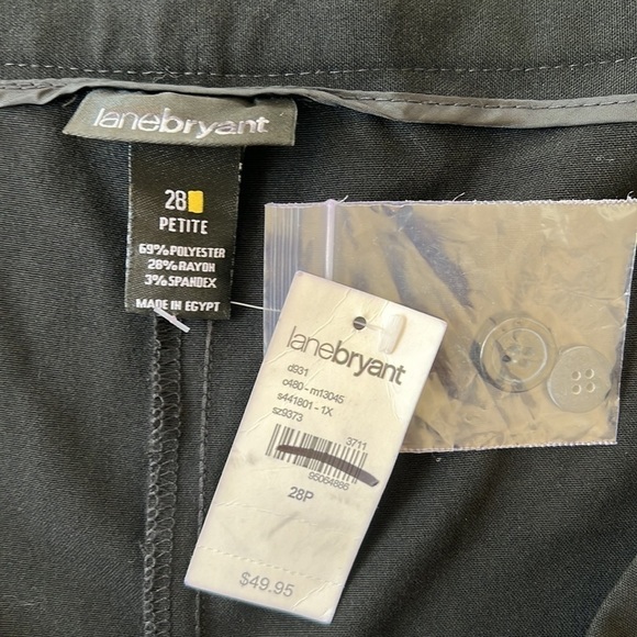 Lane Bryant Wide Leg Right Fit Technology Black Classic Trouser Dress Pants - Picture 7 of 11